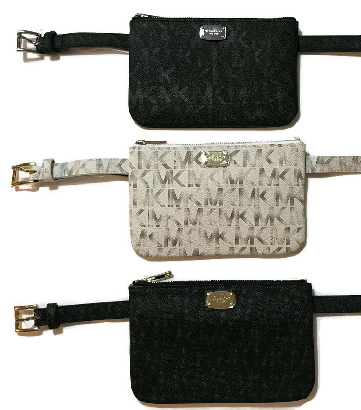 mk turnlock chain fanny pack